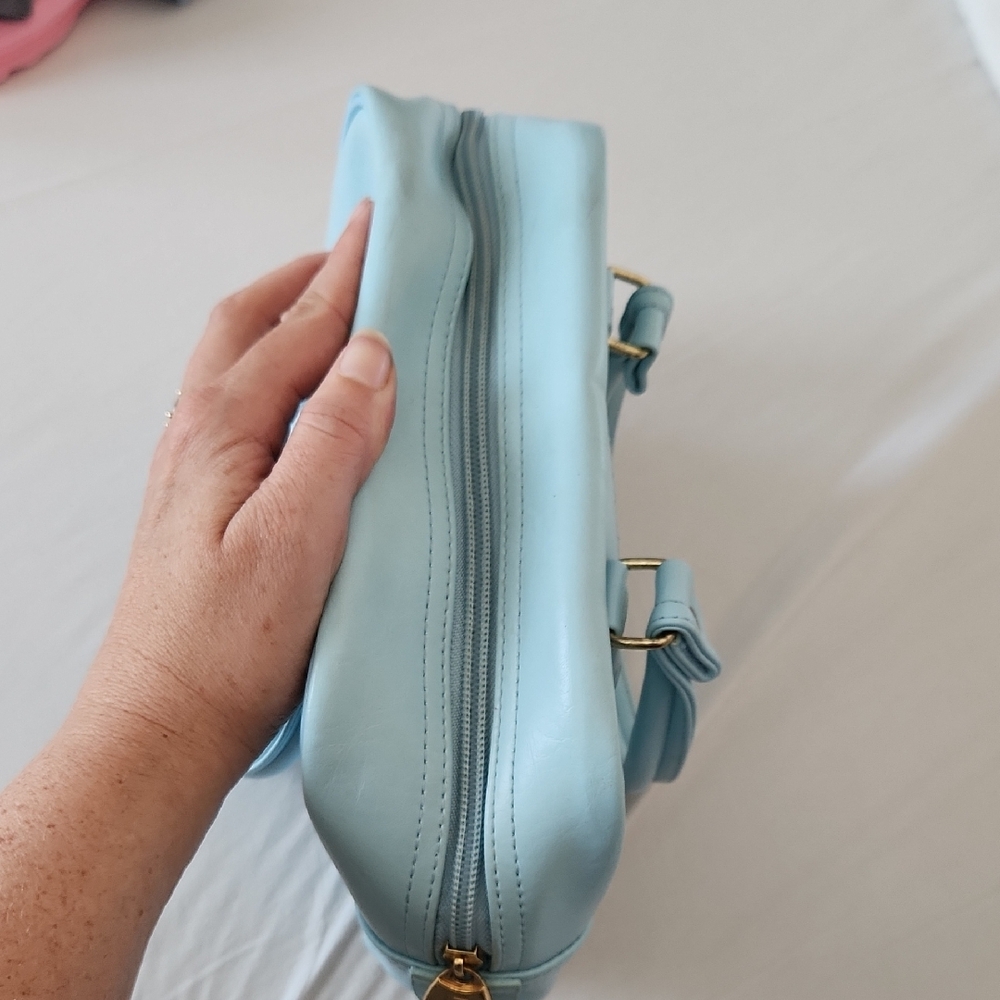 STARTER Light Blue and White Satchel - Picture 10 of 10